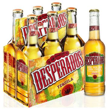 DESPERADOS six pack