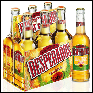 DESPERADOS six pack