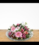 Bloemstuk met Rosé wijn